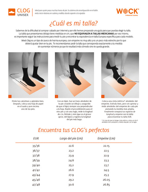 Wock Clog con correa Calzado Profesional / Zapato Antiderrapante Cómodo 