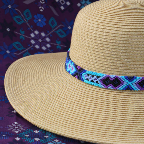 Zarzamora | Sombrero artesanal | Protección solar UPF50+ | illums uv