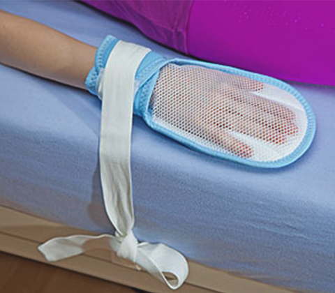 MANOPLA PROTECTORA AJUSTABLE | Sujeción ligera | Protección pacientes