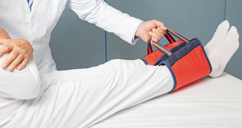 BANDA PARA SUJETAR PIERNAS |Aditamentos para movilización de pacientes