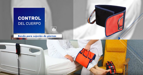 BANDA PARA SUJETAR PIERNAS |Aditamentos para movilización de pacientes